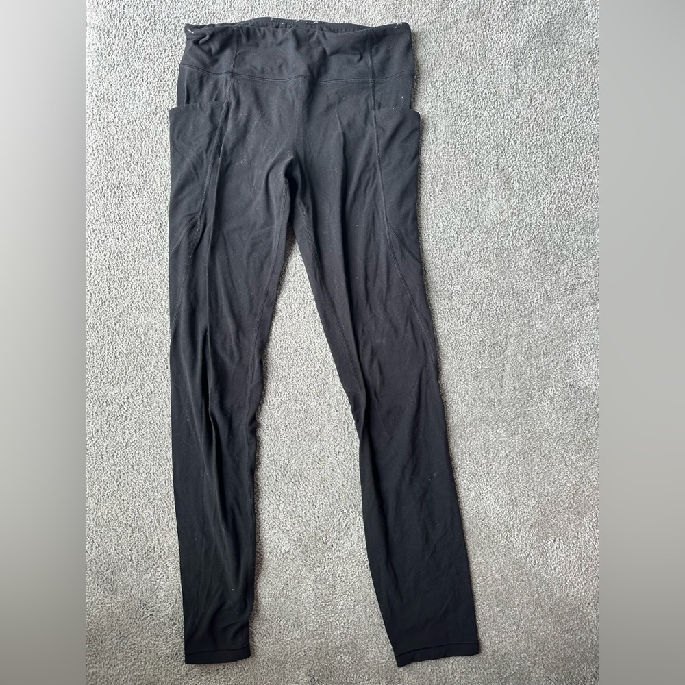 Athleta girl black leggings